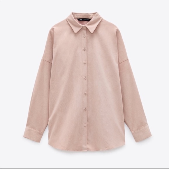 Mauve Button Down Shirt - Picture 1 of 3